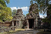 Preah Khan temple - the towered east gopura of the fourth enclosure